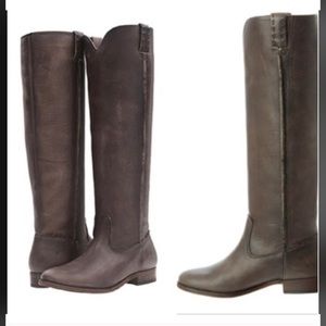 FRYE CARA TALL LEATHER BOOTS